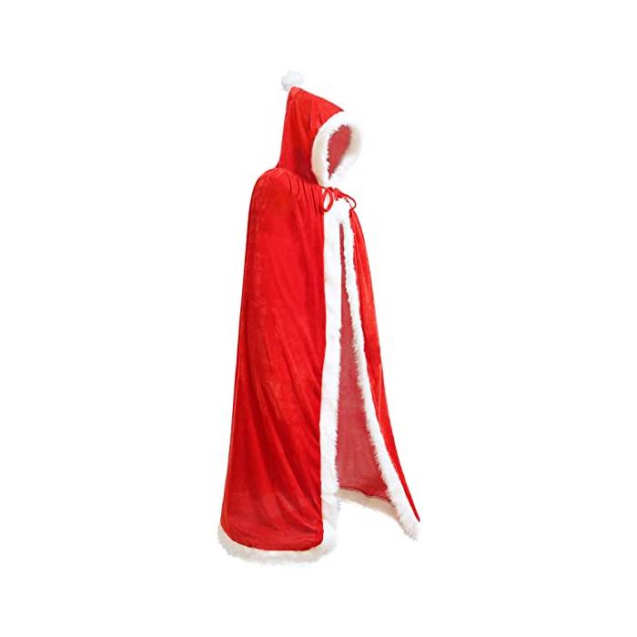 Fun Fashion Στολή Χριστουγέννων Κάπα Άγιου Βασίλη Unisex