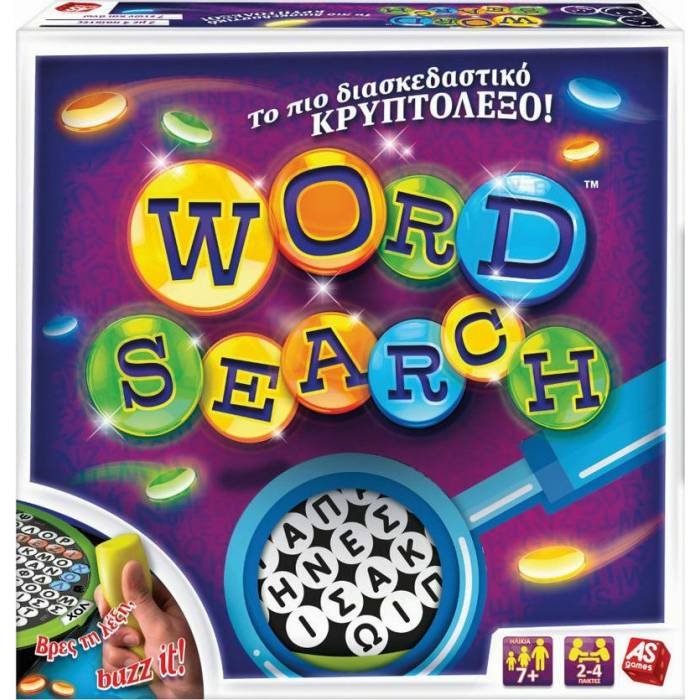 AS Company Επιτραπέζιο Παιχνίδι Wordsearch