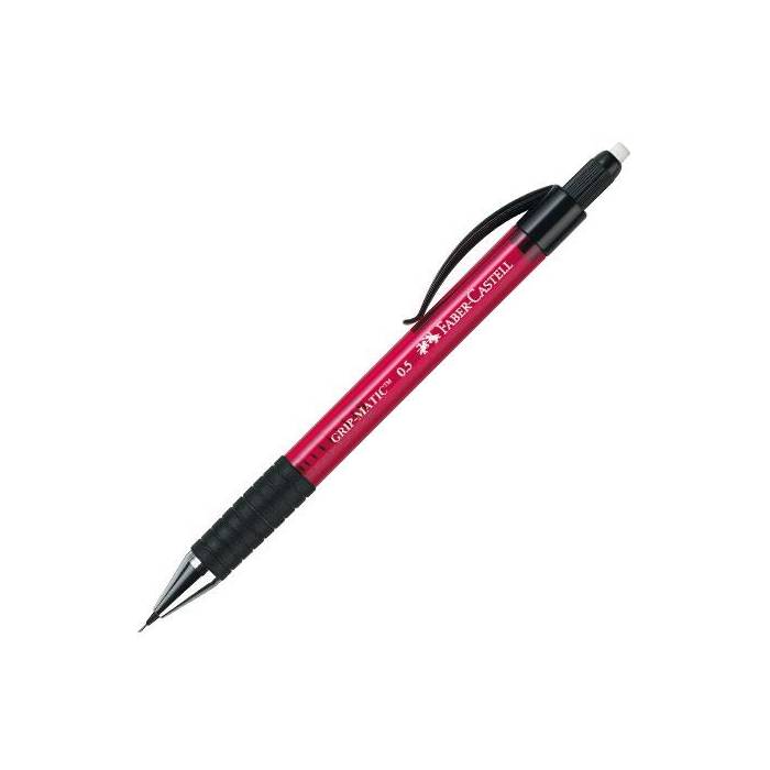 Faber Castell Μηχανικό Μολύβι 1375 Grip Matic Κόκκινο 0,5mm