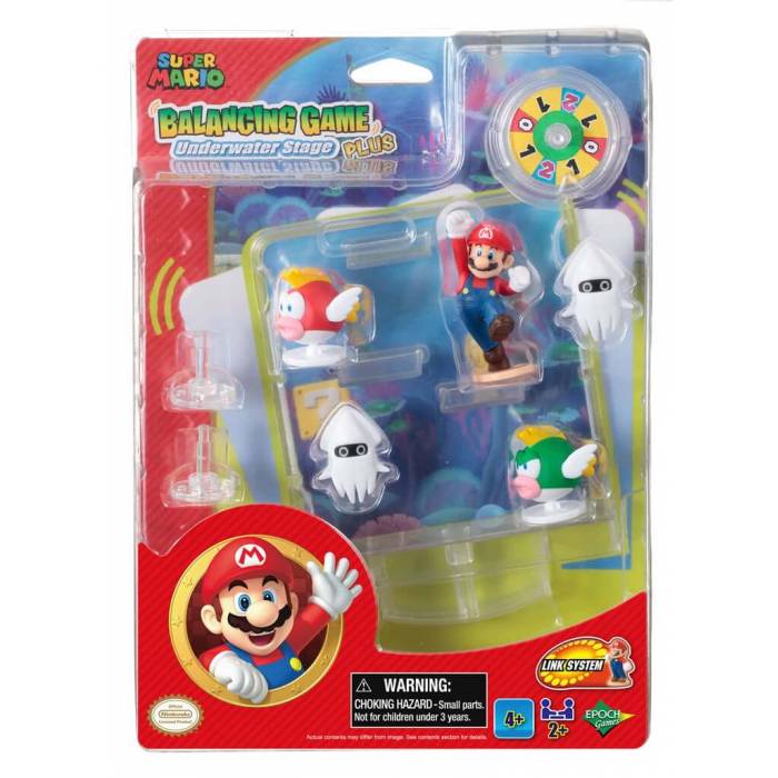 Epoch Games Super Mario Balancing Game Plus Underwater Stage 07392