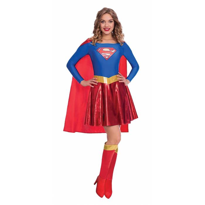 Fun Fashion Στολή Αποκριάς Supergirl Classic Γυναικεία