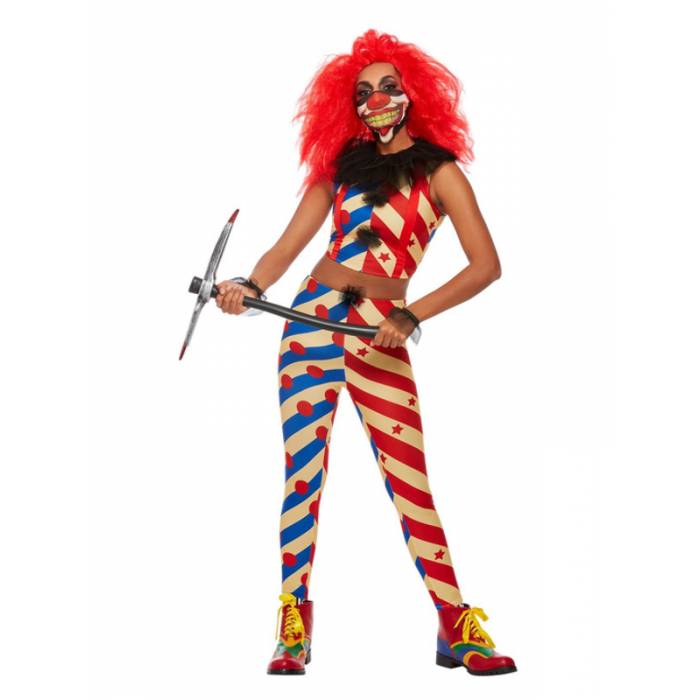 Fun Fashion Στολή Αποκριάς Creepy Clown Γυναικεία