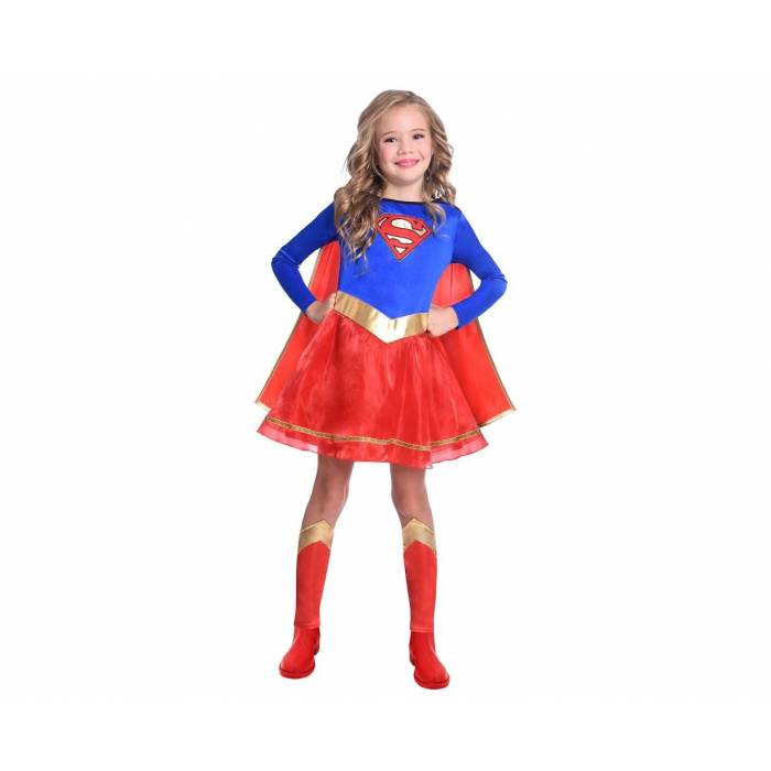 Fun Fashion Στολή Αποκριάς Supergirl Classic Παιδική Για Κορίτσια