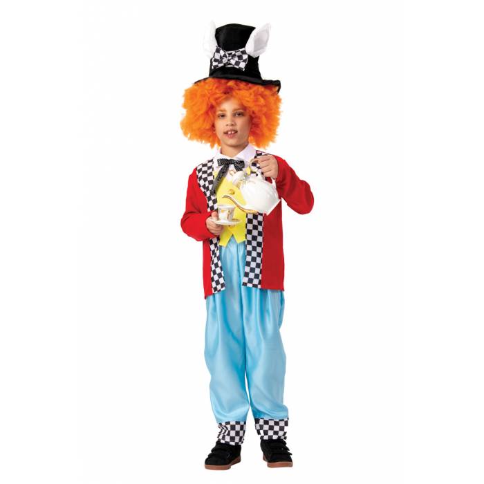 Fun Fashion Στολή Αποκριάς Τρελοκαπελάς Παιδική Για Αγόρια