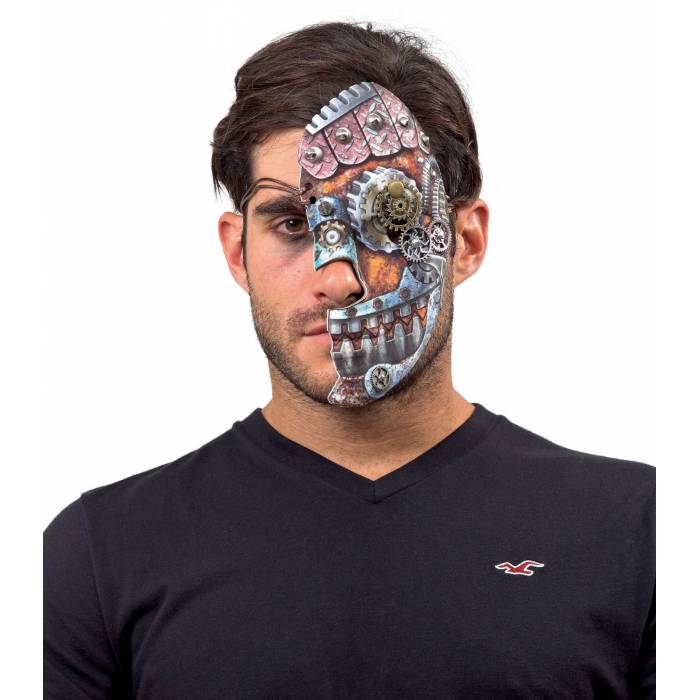 Fun Fashion Αποκριάτικη Μάσκα Steampunk Μισή