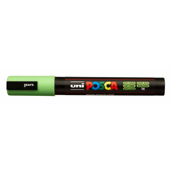 Uni Μαρκαδόρος Ζωγραφικής Posca PC-5M 72 Apple Green
