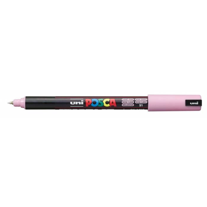 Uni Μαρκαδόρος Ζωγραφικής Posca PC-1MR 51 Light Pink