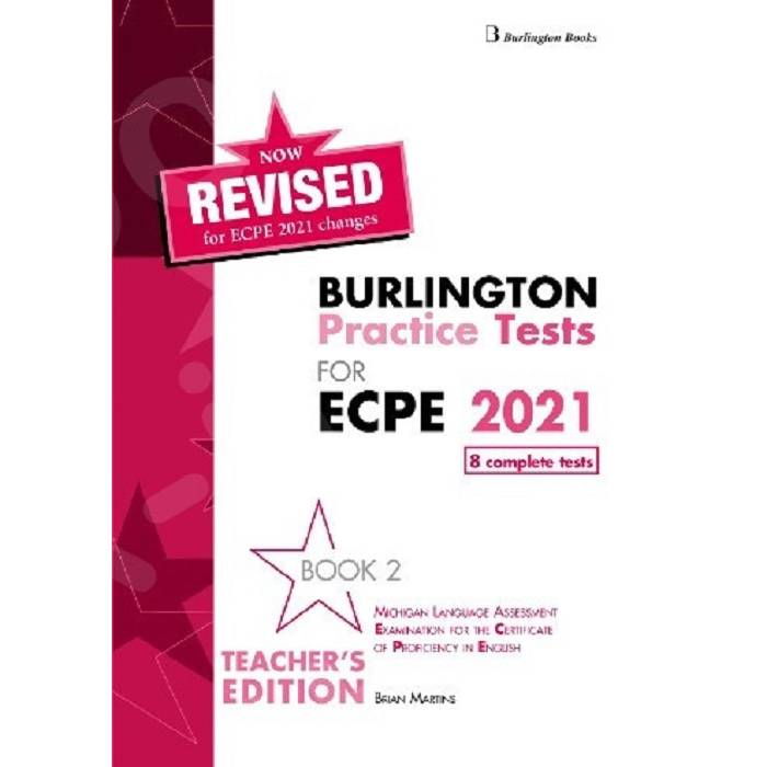 Revised Burlington Practice Tests For ECPE 2021 Book 2 - Teacher