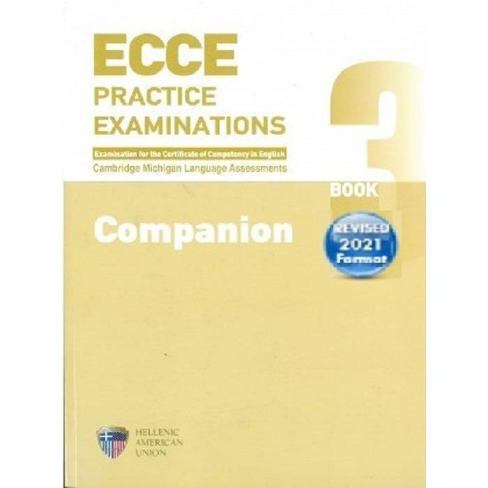 ECCE Practice Examinations 3 Companion Revised Format 2021 9789604921249