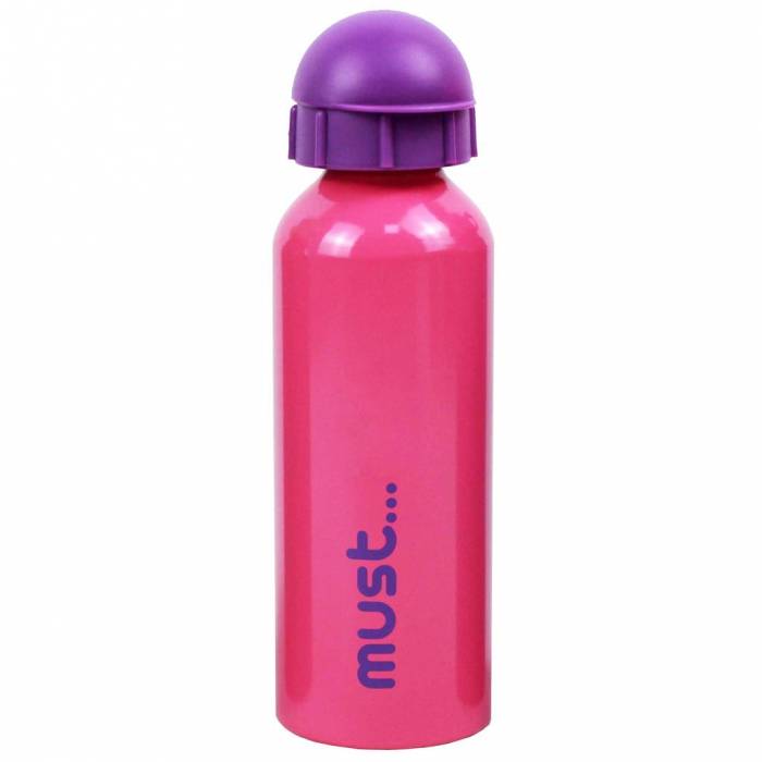 Must Παγούρι Αλουμινίου Με Καλαμάκι 584537 Ροζ 500ml