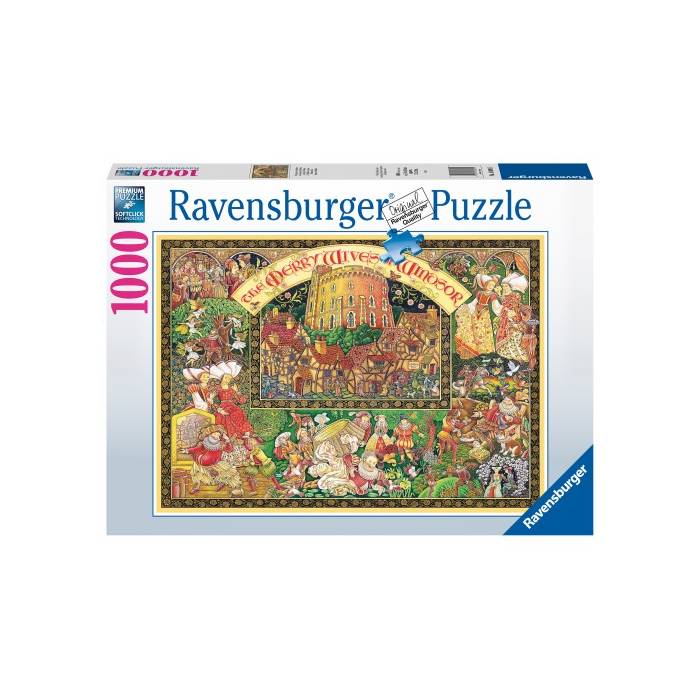 Ravensburger Παζλ 1000 τεμ. Οι Eύθυμες Kυράδες του Ουίνζορ 16809