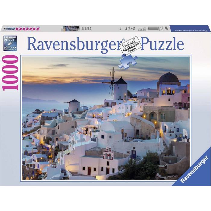 Ravensburger Παζλ 1000 τεμ. Σαντορίνη 19611