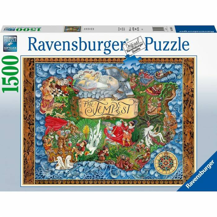 Ravensburger Παζλ 1500 τεμ. Shakespear Η Τρικυμία 16952