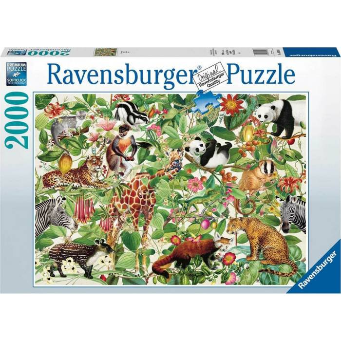 Ravensburger Παζλ 2000 τεμ. Ζούγκλα 16824