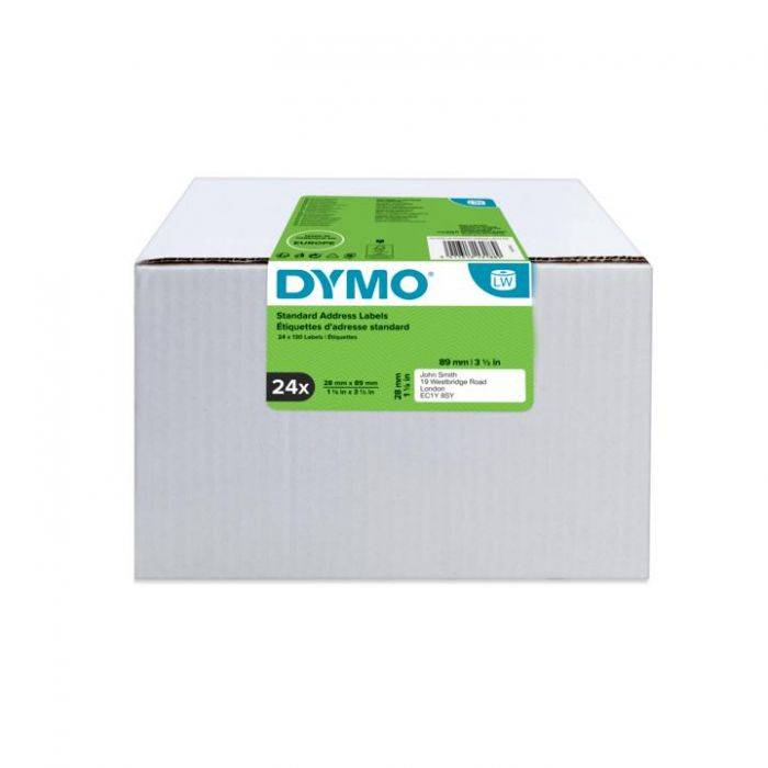 Dymo Ετικέτες S0722360 LW STD Address Label 89x28mm 24 Rolls