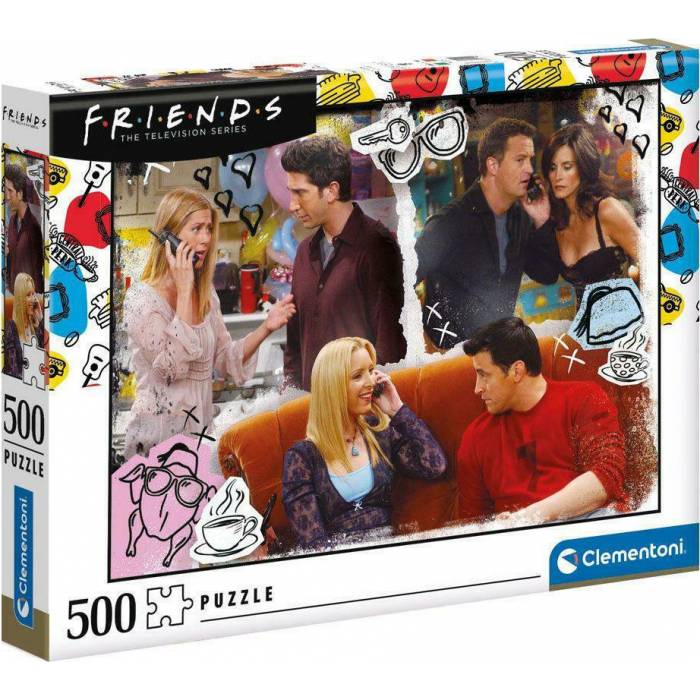 Clementoni Παζλ 500 τεμ. Friends On The Phone