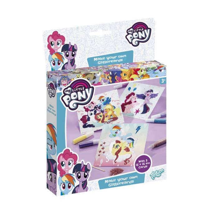 Totum Κατασκευή Καρτών Glitter Μy Little Pony