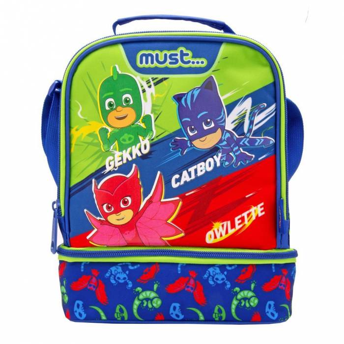 Must Τσαντάκι Φαγητού Ισοθερμικό PJ Masks Calling All Heroes 484259
