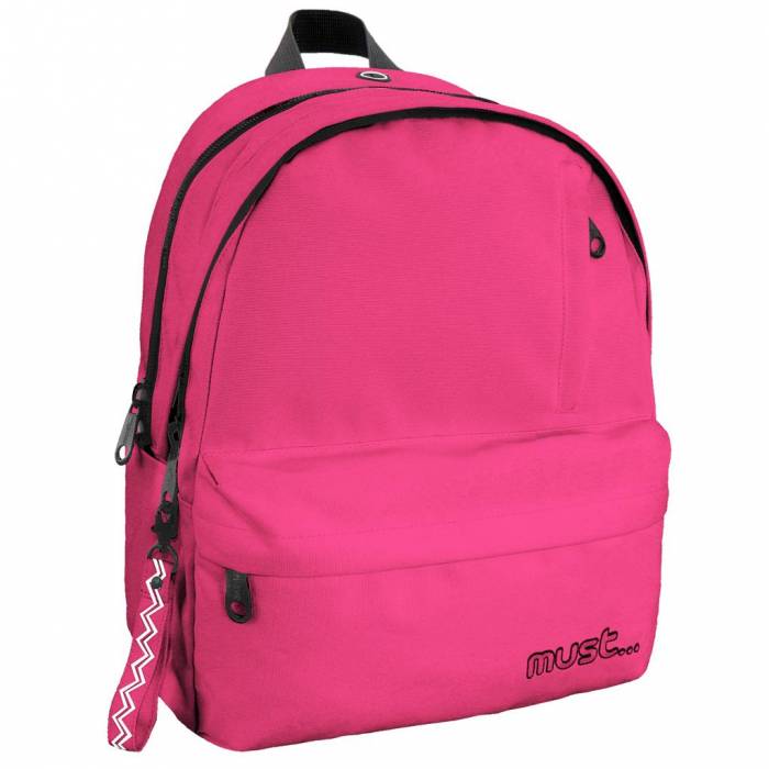 Must Σακίδιο Πλάτης Monochrome Backpack RPET Double Ροζ Έντονο