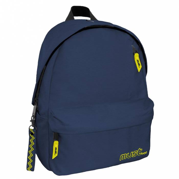 Must Σακίδιο Πλάτης Monochrome Backpack Plus RPET Μπλε Navy