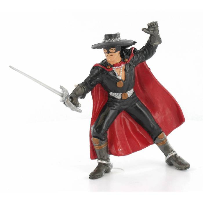 Comansi Μινιατούρα Zorro Με σπαθί 10cm