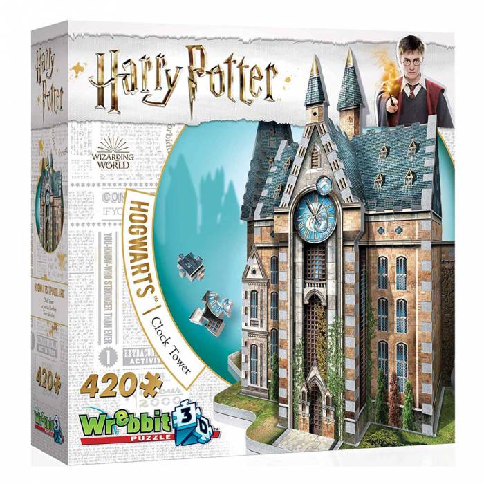 Wrebbit 3D Puzzle Harry Potter Hogsmeade Clock Tower 420τεμ