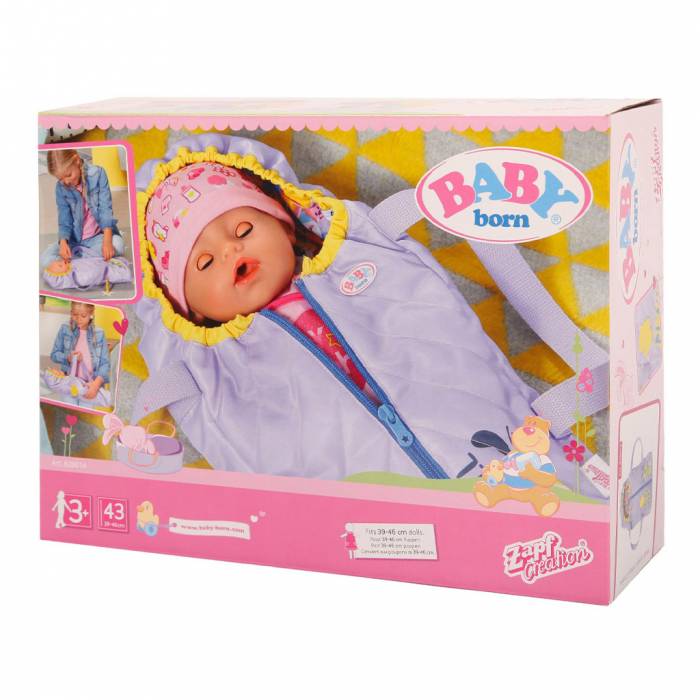 Zapf Υπνόσακος - Καλαθάκι 2 Σε 1 Baby Born
