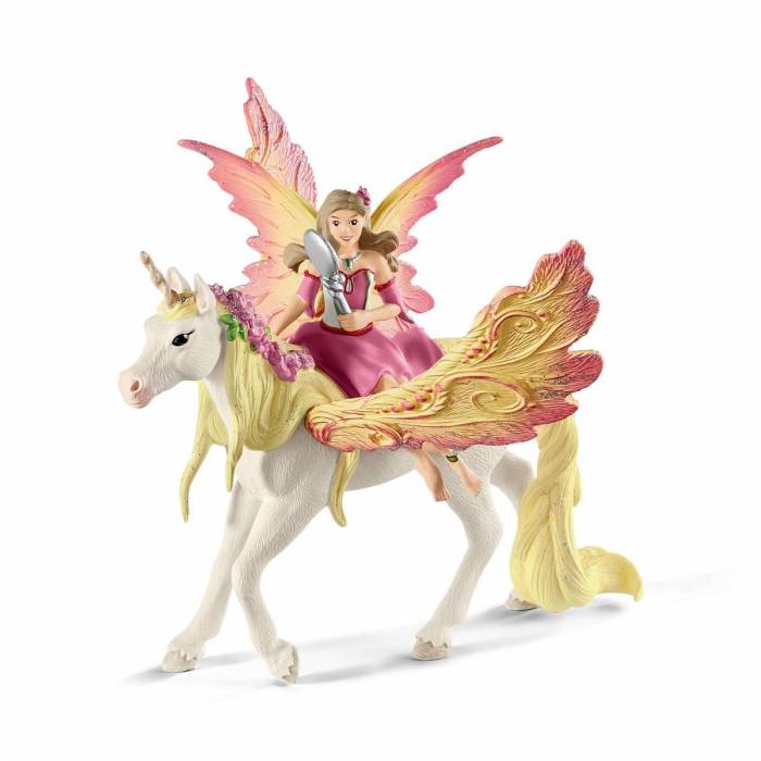Schleich Σετ Μινιατούρες Νεράιδα Feya Με Πήγασο (Bayala)