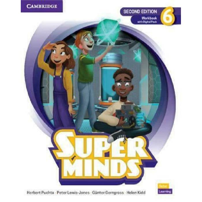 Super Minds 6 Workbook (+Digital Pack) 2nd Edition 9781108909341