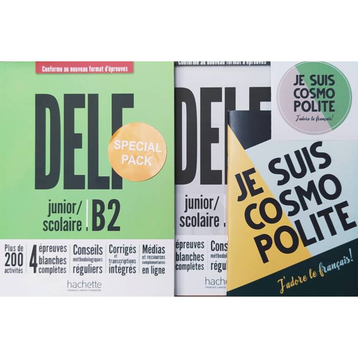 Super Pack Delf Delf Scolaire & Junior Β2 Nouveau Format 9782021000024