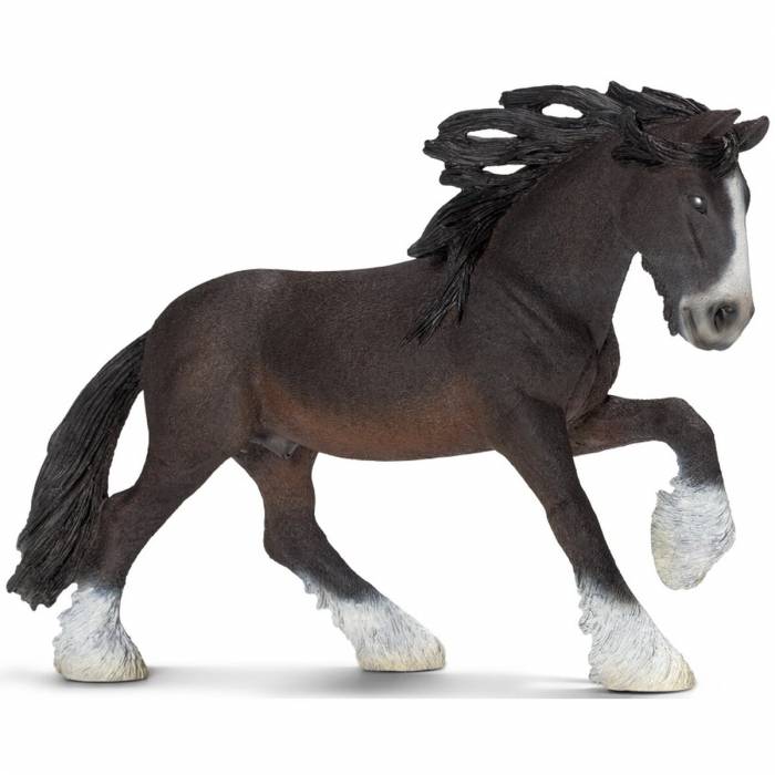 Schleich Μινιατούρα Άλογο Shire Αρσενικό