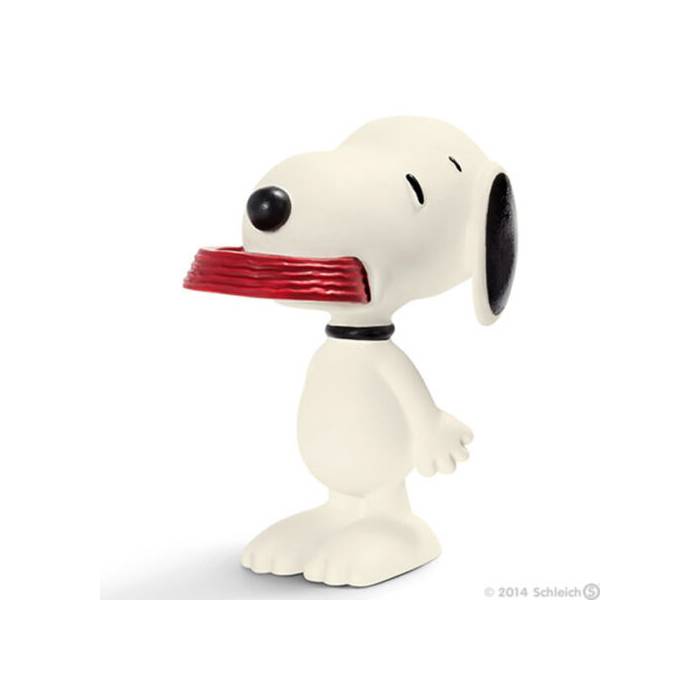 Schleich Μινιατούρα Snoopy Με Δοχείο Φαγητού (Peanuts)