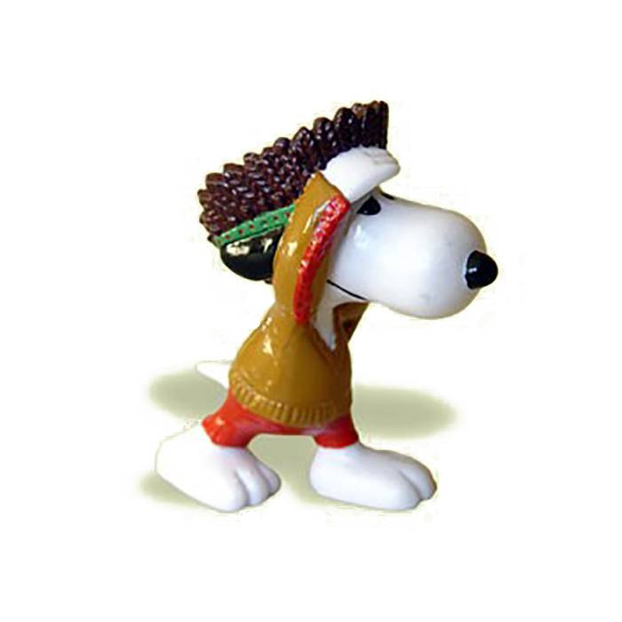 Schleich Μινιατούρα Snoopy Ινδιάνος (Peanuts)