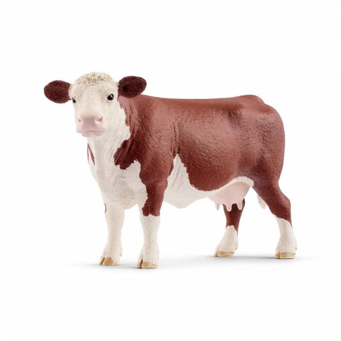Schleich Μινιατούρα Αγελάδα Hereford