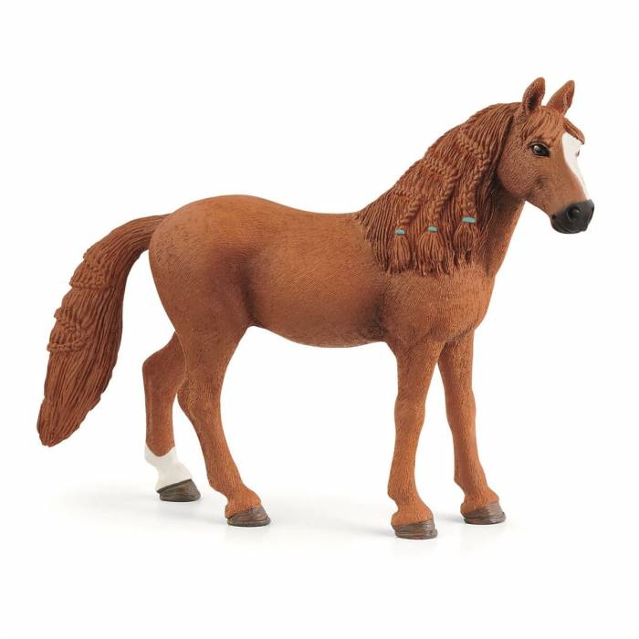 Schleich Μινιατούρα Πόνυ Ιππασίας Γερμανικό Θηλυκό