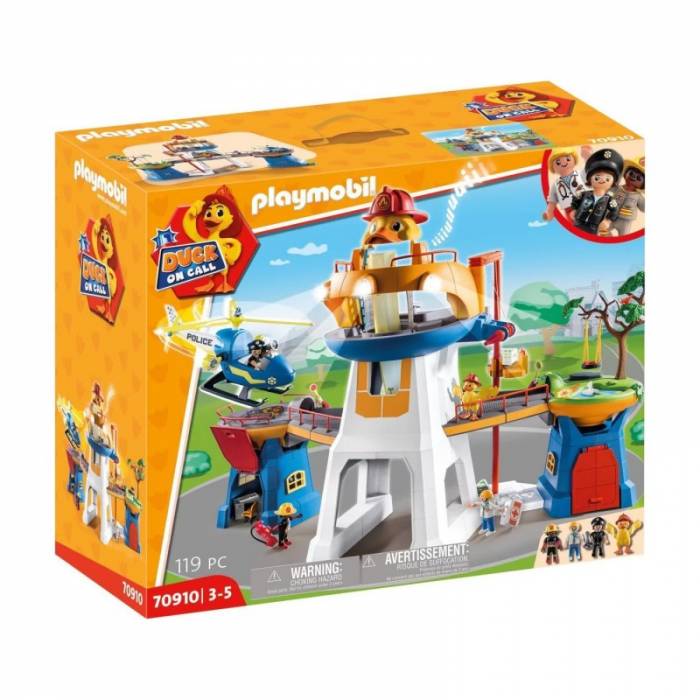 Playmobil Duck On Call 70910 Αρχηγείο