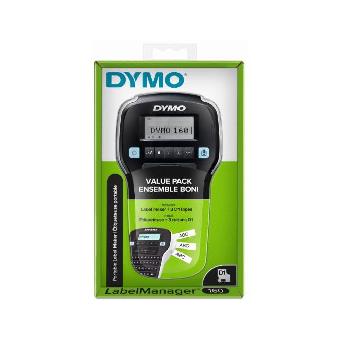 Dymo Ετικετογράφος Label Manager LM 160+3 D1 tapes 45013