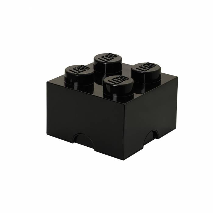 Lego Merchandise Κουτί Αποθήκευσης Τετράγωνο Μεγάλο Μαύρο 40031733