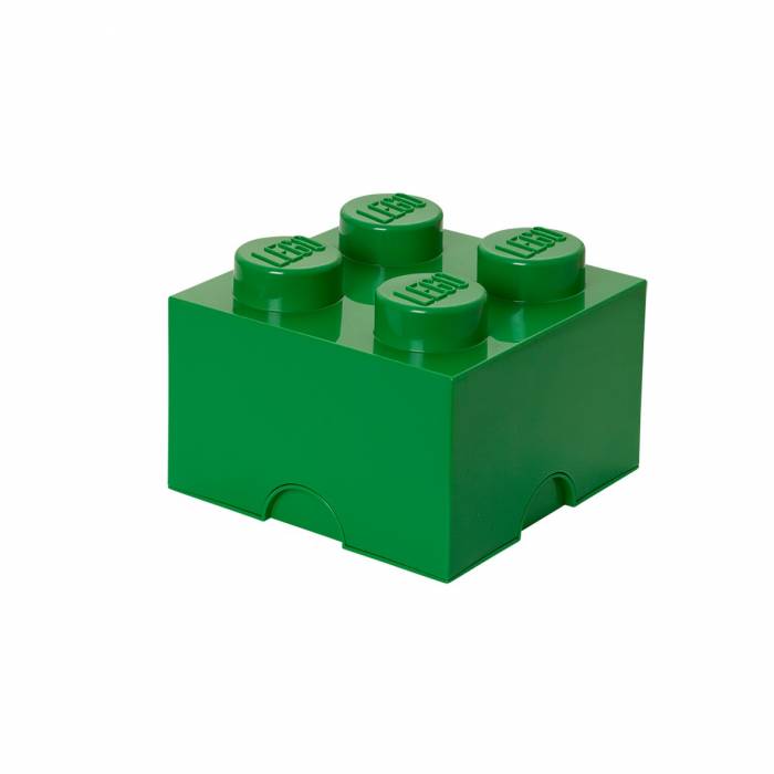 Lego Merchandise Κουτί Αποθήκευσης Τετράγωνο Μεγάλο Πράσινο 40031734