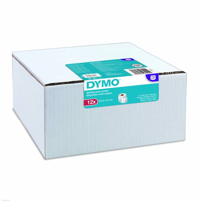 Dymo Ετικέτες 2093095 LW 12-Pack Permanent All-Purpose Labels 32x57mm
