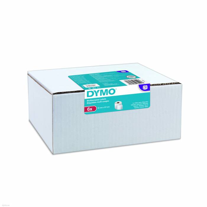 Dymo Ετικέτες 2093094 LW 6-Pack Permanent All-Purpose Labels 32x57mm