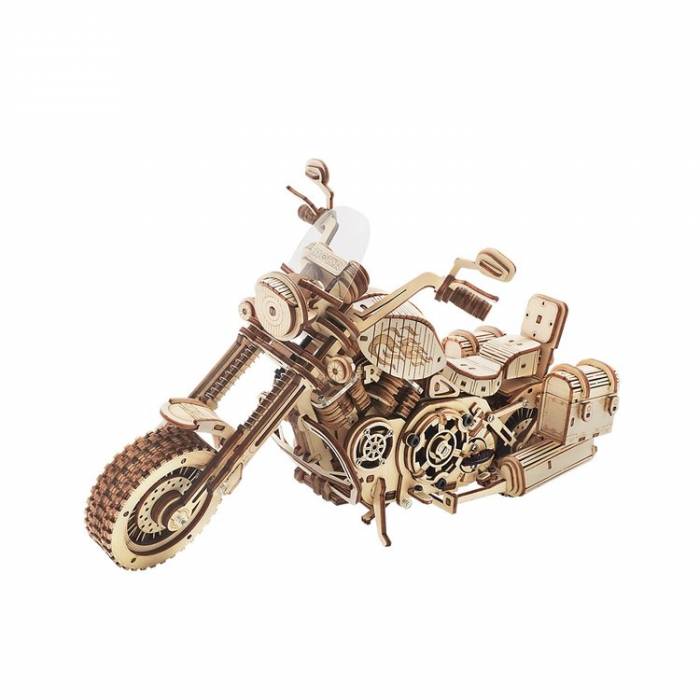 Robotime Ξύλινο Puzzle 3D ROKR Cruiser Motorcycle LK504