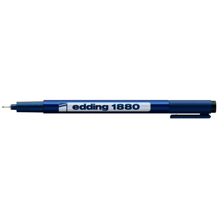 Edding 1880 Drawliner Μαρκαδόρος Σχεδίου 0.3mm Μπλε