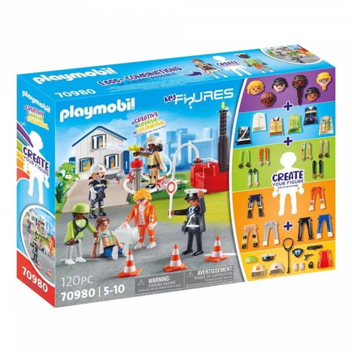 Playmobil 70980 Figures Πυροσβεστική Διάσωση