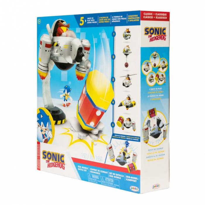 Jakks Pacific Σετ Παιχνιδιού Μάχης Sonic Egg Mobile