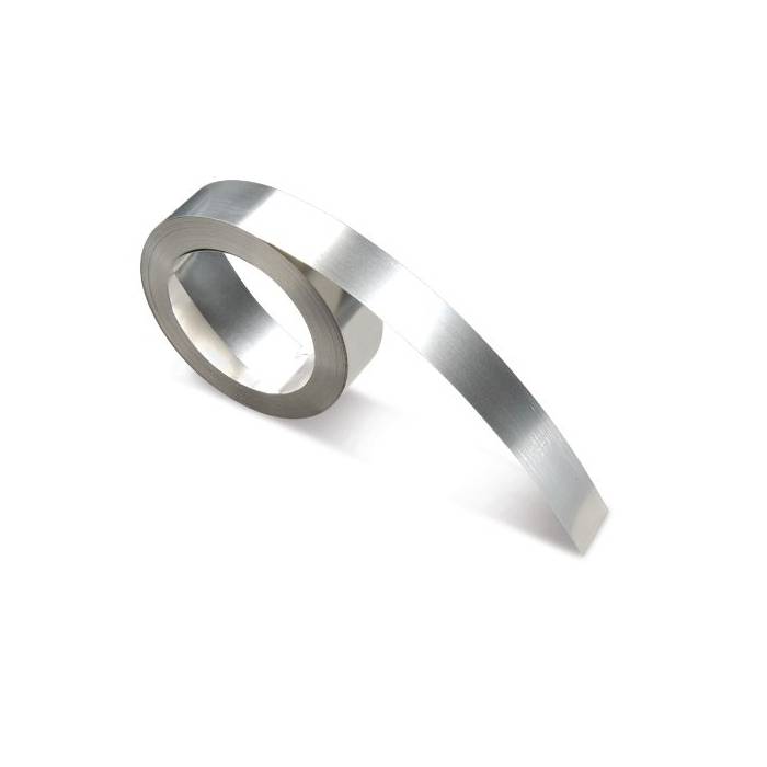 Dymo Κασέτα Ετικετογράφου 32500 Embossing 12mmX6.40m Non-Adhesive Stainless Steel 10 Τεμ.