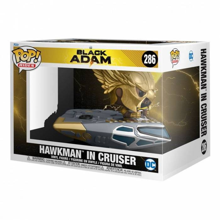 Funko Pop! Vinyl Figure Rides 286 - Super Deluxe Hawkman In Cruiser (DC Black Adam)
