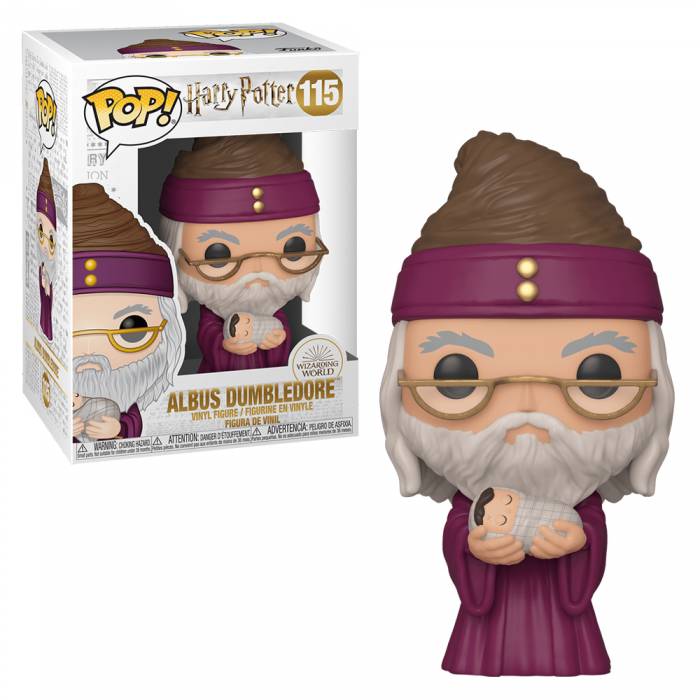 Funko Pop! Vinyl Figure Movies 115 - Dumbledore With Baby Harry (Harry Potter)