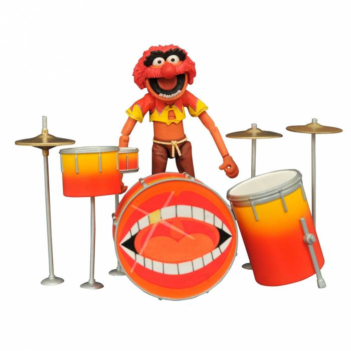 Diamond Select Σετ Φιγούρες Animal And Drum Set Action (Muppets)