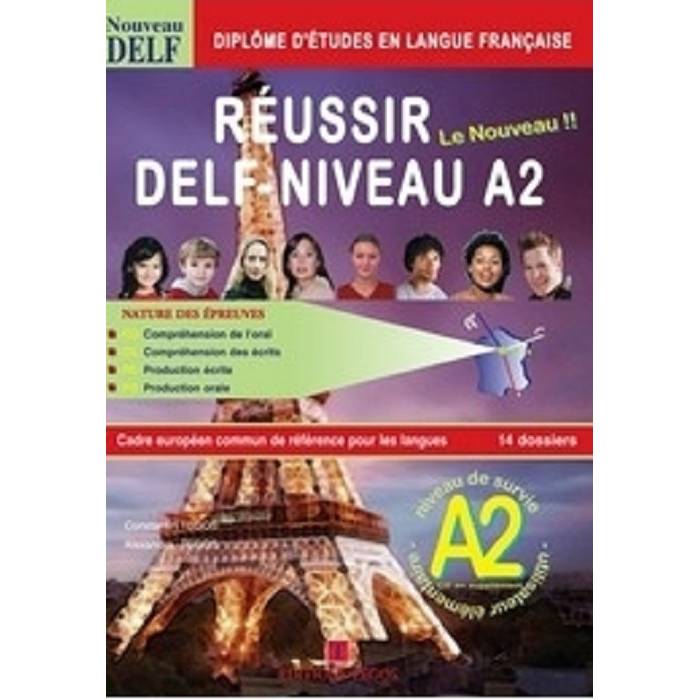 Reussir Delf A2 Pack (Methode + Corriges + CD) 9789608826816